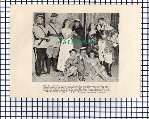 (7789) Guiseley Provident Sunday School / Yeadon Wigglesworth - 1936 Cutting