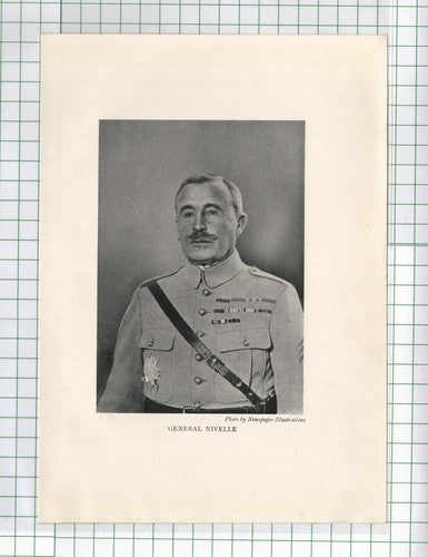 General Nivelle - c.1920s Print