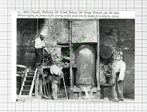 Albert Foundry Pickering Frank Dobson George Pennock Jack Dobson - 1970s Cutting