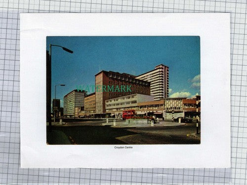 C655) Croydon Centre / Bus Station Ashton Under Lyne - Book Print