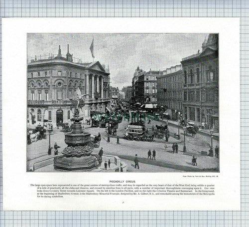 X1900) Eton College Great Western Railway GWR / Piccadilly - c.1900 Book Print