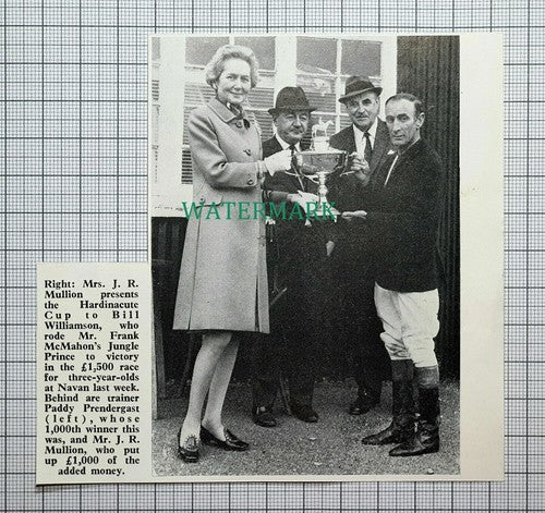 (C335) J R Mullion Bill Williamson McMahon Jungle Prince Paddy Prendergast 1969