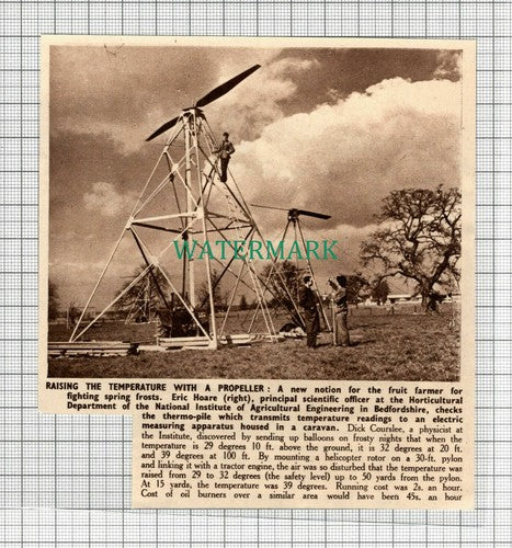 C2869) Eric Hoare Agricultural Engineering Bedfordshire Dick Courslee - 1950