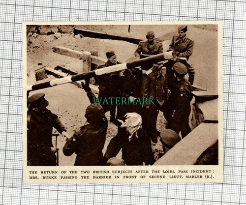 C1817) Loibl Pass Incident Mrs Burke & Second Lieut Marler - 1948 Clip