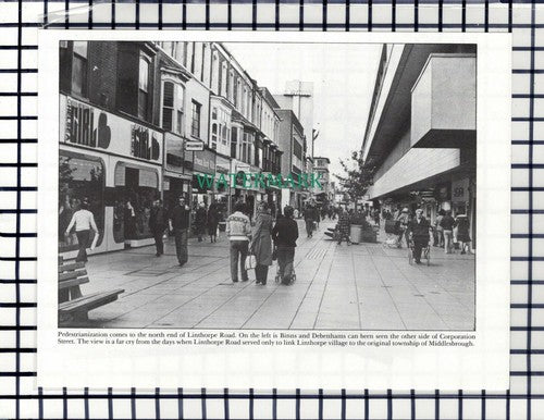 C7278) Linthorpe Road Middlesbrough - Cutting