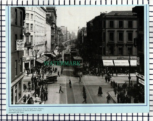 (7399) Jamaica Street Argyle St Glasgow Robert Simpson Drapers - Cutting