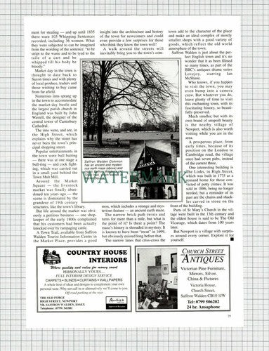 (6899) Saffron Walden Essex - 1994 Article