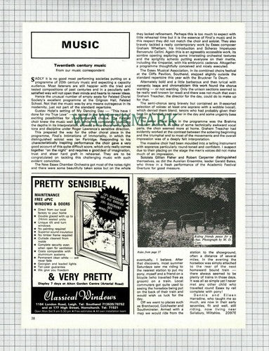 (8478) Mollie Colebrook-Clarke Glendale Gardens Stables Leigh Harradine 1982
