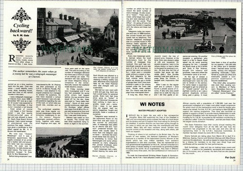 (8397) Clacton Essex Telegraph Messenger - 1982 Article