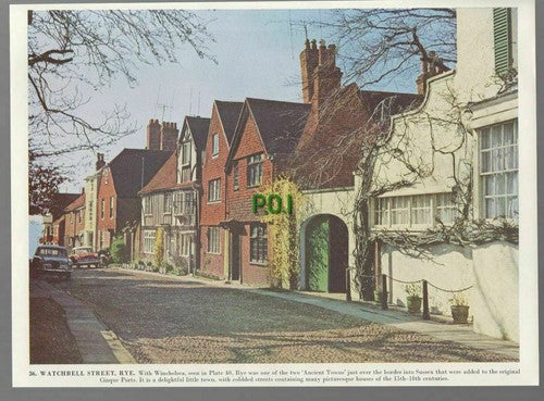 (5296) Watchbell Street Rye Sussex - 1962 Clip
