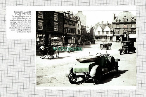 C2221) Banbury Market Place Robins Bros Cinema - Cutting