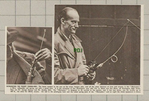 George Kenney Stanley Dew Kensington London Minicaster - 1950 News Cutting
