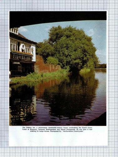 (5786) The Fishery Inn Boxmoor Grand Union Canal - 1971 Clip