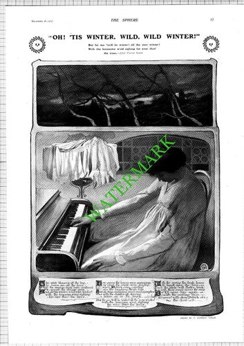 Alfred Perceval Graves Horsman Varley - 1903 News Page / Print