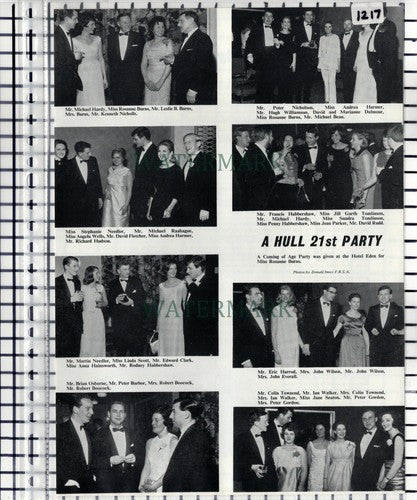 Roseanne Burns Hull Boocock Habbershaw Raahague Dalmour Seaton - 1966 Clipping