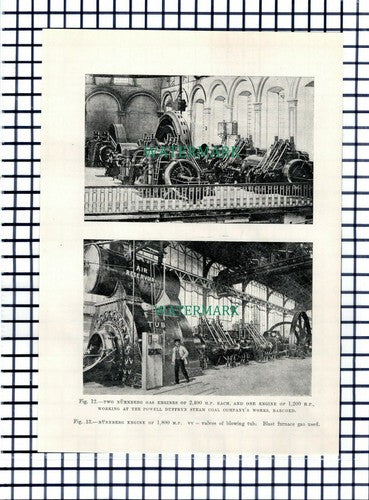 (7482) Powell Duffryn Steam Coal Company Works Barcoed - 1920s Cutting