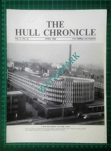 (28) George Street Hull New Multi Storey Car Park - 1966 Cutting