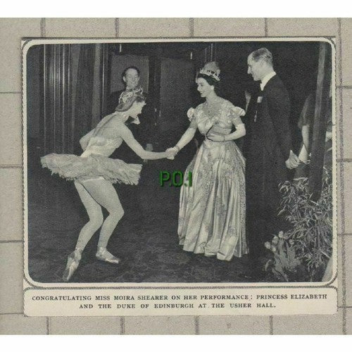 C240) Miss Moira Shearer Ballet Usher Hall Queen - 1949