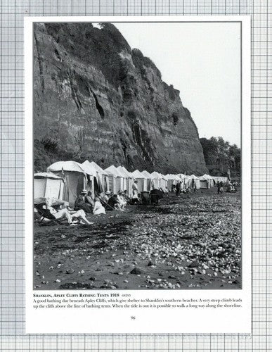 Shanklin Isle of Wight Bathing Tents - Book Print