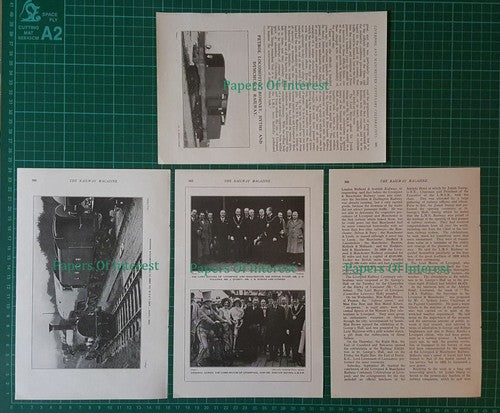 (6592) The Liverpool & Manchester Railway LION Ashton Davies - 1930 Article