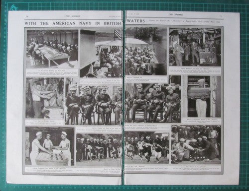 USS MELVILLE Ship American Navy Cpt Pringle World War One - 1918 Article