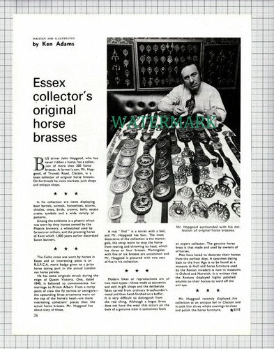 (6591) John Hopgood Trunett Road Clacton Bus Driver - 1973 Article