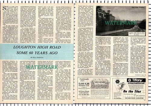 Loughton High Road Essex - 1984 Article