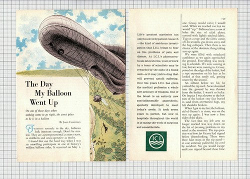 John Christian Fort Sill Oklahoma 1918 Sausage Balloon - 1961 Article