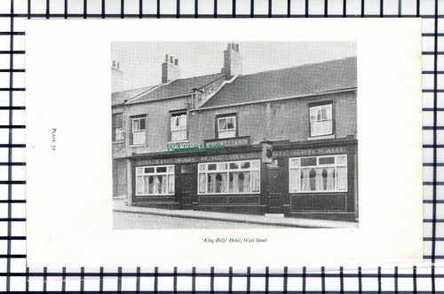 C6536) St Paul's Church Newport Road Middlesbrough King Billy Hotel Book Print