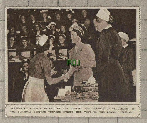 (C501) The Royal Infirmary Surgical Lecture Theatre Duchess - 1949 Cutting