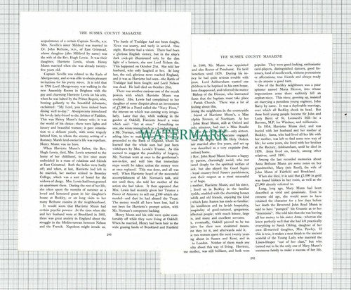 (6575) The Munns Of Oakhill Henry Munn - 1954 Article