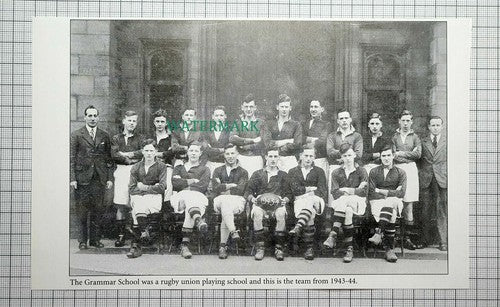 (C107) Carlisle Grammar School Rugby Team / Liptons Football Team - Cutting
