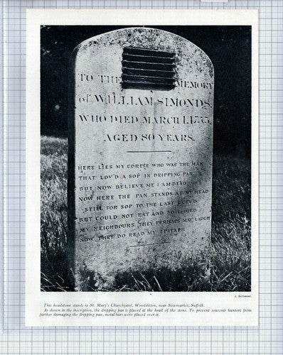 (5648) St Mary's Churchyard Woodditton Newmarket Suffolk William Simonds 1973