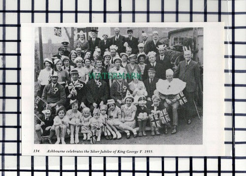 C7272) Belper Silver Jubilee / Ashbourne Derbyshire -c.1960s Cutting