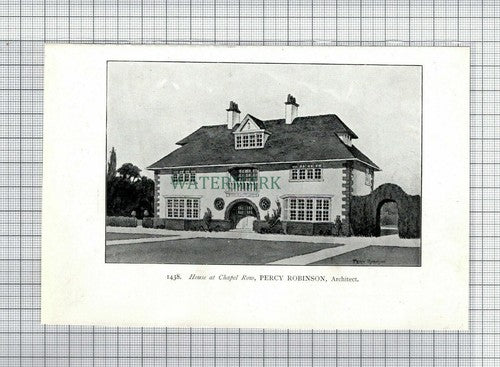 C6568) Farnham Surrey Wigglesworth Niven / Chapel Row Percy Robinson - 1906