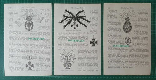 Royal & Imperial Orders For Ladies - c.1900 Article