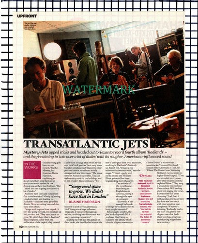 X1667) Mystery Jets Interview - 2012 Cutting