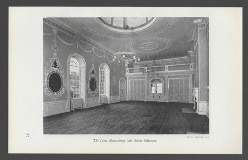 The Lion Shrewsbury / Bull and Mouth St Martin's le Grand London - 1950s Print