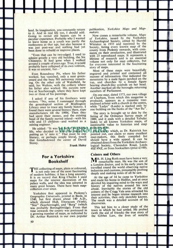 (108) David Storey Wakefield Author - 1972 Small Article