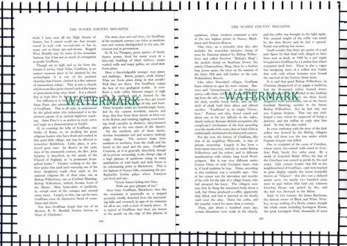 (8219) Graffham Sussex - 1950 Article