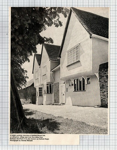 Hatfield Broad Oak Essex Houses - 1972 Clipping