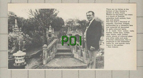 Ken Doolan Kirby Road Walton On The Naze Colchester Lathe Co - 1974 Clipping