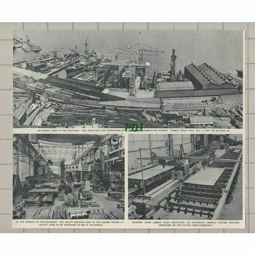 Scotts Shipyard - 1961 News Cutting