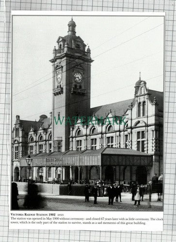 C7717) Nottingham Victoria Railway Station - Cutting