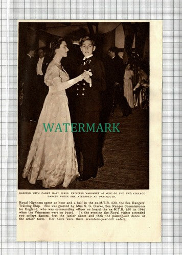 C2469) Cadet May Ex MTB 630 Sea Rangers Training Ship Dartmouth - 1951 Clip