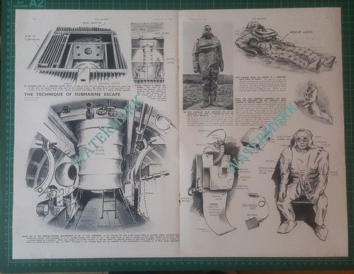 Submarine Chief Petty Officer Watson HMS Dolphin Laurence Dunn - 1950 Article