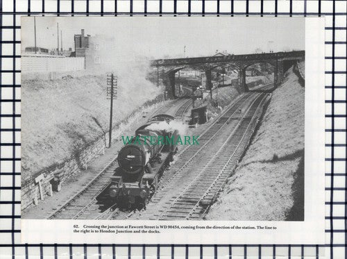 C7345) Fawcett Street Railway Lines - Cutting