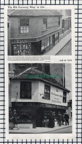 (6798) Old Curiosity Shop Portsmouth St London H Poole - 1971 Cutting