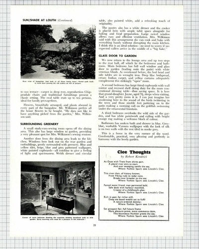 The Beeches St Mary's Lane Louth Lincolnshire Mr Mrs T R Wilkinson -1966 Article