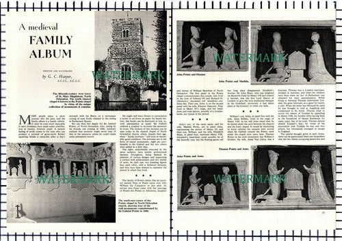 (8386) St Mary Magdalene Church North Ockendon Essex Pointz - 1967 Article